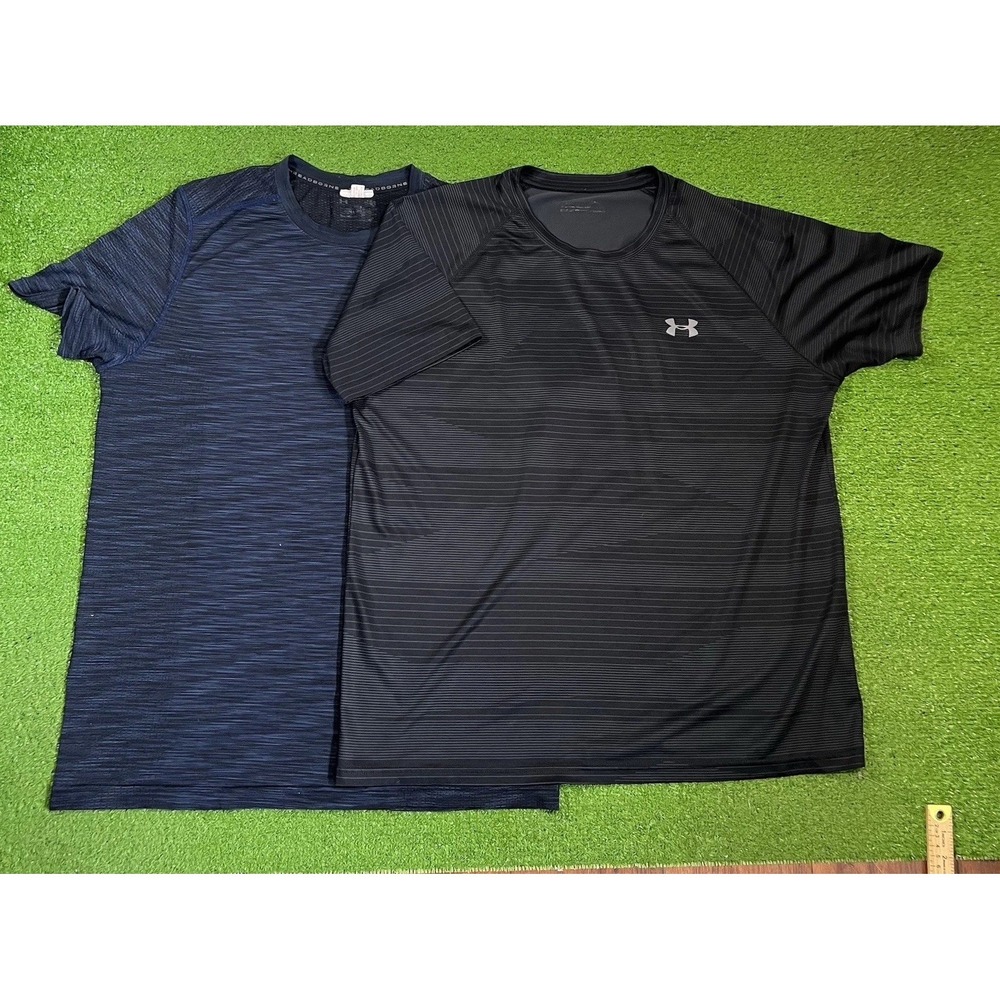 Under Armour Threadborne Heatgear Shirt LG‎ (2) Loose Fit & Fitted Training UA